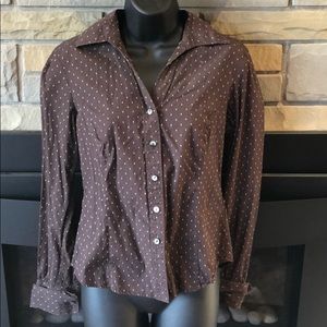 Gap stretch button up shirt